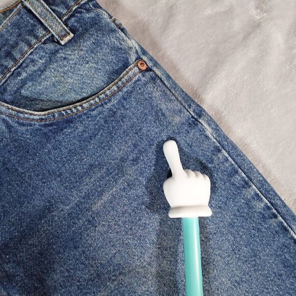 Vintage Levis 506 Denim Jeans Mens 38x32 (Fits 36x31) Faded Orange Tab 90s - Picture 8 of 15